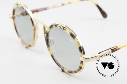 Cazal 644 90's Sunglasses Round Unisex, unworn (like all our vintage eyewear by Cazal), Made for Men and Women