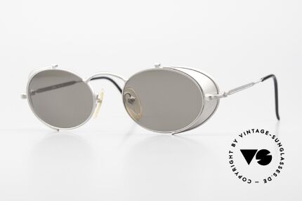 Jean Paul Gaultier 56-1175 JPG Side Shield Sunglasses, vintage Gaultier designer sunglasses from the mid 90's, Made for Men and Women