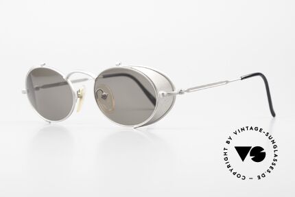Jean Paul Gaultier 56-1175 JPG Side Shield Sunglasses, many very interesting "retro-futuristic" frame elements, Made for Men and Women