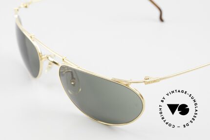 Ray Ban Deco Metals Wrap Old Bausch Lomb Ray-Ban USA, unworn (like all our vintage sunglasses by Ray Ban), Made for Men and Women