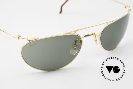Ray Ban Deco Metals Wrap Old Bausch Lomb Ray-Ban USA, original name: Deco Metals Wrap, W1759, G-15, gold, Made for Men and Women