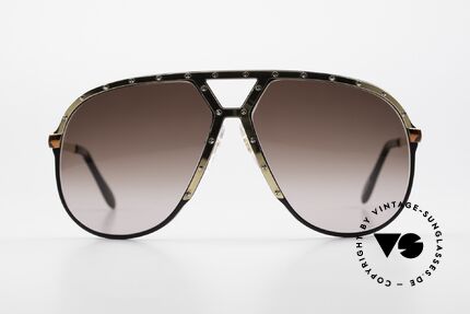 Alpina M1 80s Shades Ladies & Gents, already rare version in gold-tortoise-black-gold, Made for Men and Women