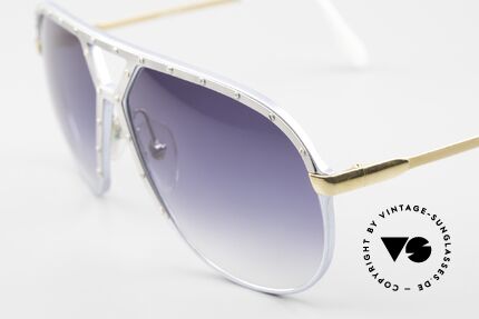 Alpina M1 Vintage Frame 80's Iconic, with new blue-gradient lenses (100% UV protect.), Made for Men and Women