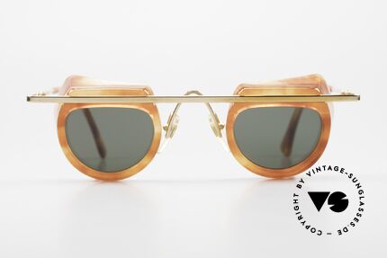 Alain Mikli 4102 / 033 Eye-Catcher Shades Crazy 90s, brilliant combination of colors, materials and forms, Made for Men and Women
