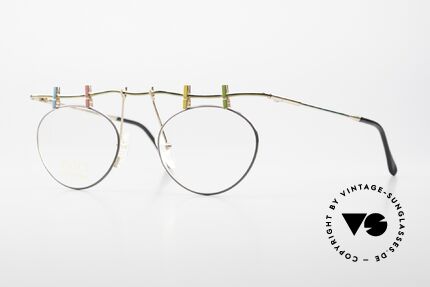 Taxi ST2 by Casanova Clothespin Eyeglasses 90's Details