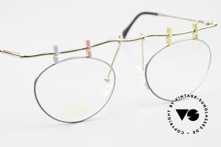 Taxi ST2 by Casanova Clothespin Eyeglasses 90's, unworn single piece; limited, no. 807 of 1000 worldwide, Made for Men and Women