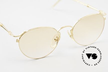 Jean Paul Gaultier 57-2271 22ct Gold-Plated Frame 90's, new old stock (like all our vintage JP Gaultier shades), Made for Men and Women