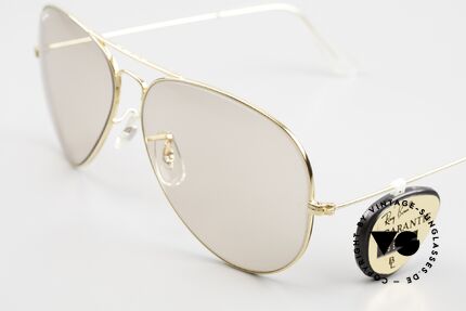 Ray Ban Large Metal II Changeable Lenses B&L USA, changeable lenses darken automatically in the sun, Made for Men