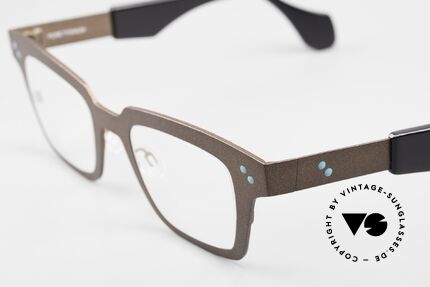 Theo Belgium Cinquante Titanium Designer Frame, PURE TITANIUM frame: top-notch craftsmanship, Made for Men