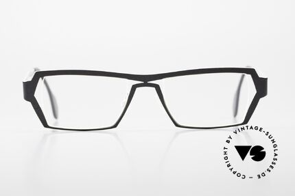 Theo Belgium Opulence Designer Titanium Frame, model Opulence, color 229 (titanium and black), Made for Men