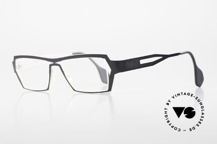 Theo Belgium Opulence Designer Titanium Frame, due to the size & shape = more like men's glasses, Made for Men