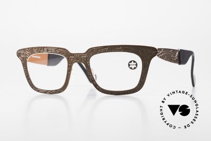 Theo Belgium Zoo Artist Glasses By Strook, striking square designer specs by Theo Belgium, Made for Men and Women