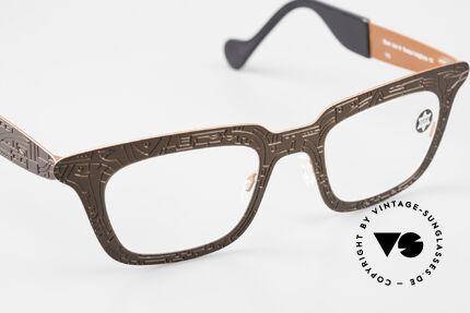 Theo Belgium Zoo Artist Glasses By Strook, the full rimmed frame can be glazed optionally, Made for Men and Women