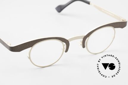 Theo Belgium O Women's Frame Titanium, UNWORN art eyeglasses for those who dare!, Made for Women