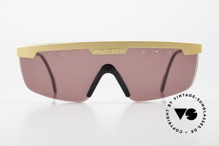 Alpina M57 Panorama View Rhinestones, futuristic, but old designer shades by Alpina, Made for Men and Women