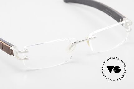 Glasses Tag Heuer L Type 0114 Luxury Specs Alligator Leather