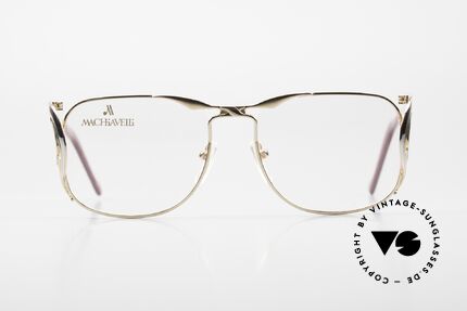 Machiavelli 6-10 Titanium Frame Extravagant, a really eccentric original from the late 1980's, Made for Women