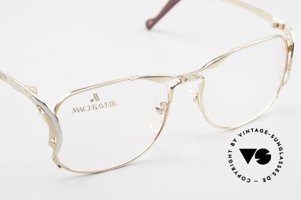 Machiavelli 6-10 Titanium Frame Extravagant, the orig. DEMO lenses can be replaced optionally, Made for Women