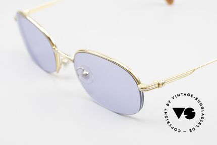 Cartier Nylor Rare Luxury Sunglasses 90's, 22kt gold plated (like all Cartier vintage models), Made for Men and Women