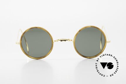Ray Ban Cheyenne Style I Round B&L USA Sunglasses, round G-15 B&L quality lenses with tortoise appliqué, Made for Men and Women Ray Ban Cheyenne Style I Round B&L USA Sunglasses, round G-15 B&L quality lenses with tortoise appliqué, Made for Men and Women