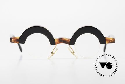 Proksch's A5 Crazy Round 90's Eyeglasses, Proksch rarity for character heads / individualists, Made for Men and Women