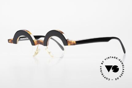 Proksch's A5 Crazy Round 90's Eyeglasses, futuristic design from back in the days (mid 90's), Made for Men and Women