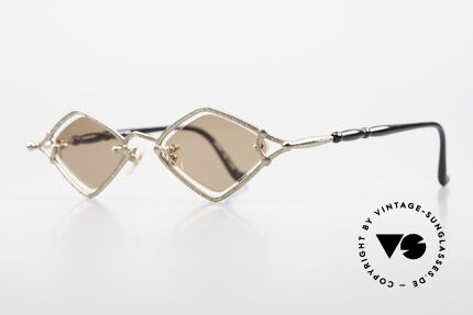 Jean Paul Gaultier 56-7203 Art Sunglasses True Vintage, just stunning; a piece of art (precious collector's item), Made for Men and Women