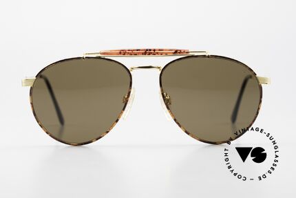 Alpina The Navigator Ladies & Gents Sunglasses, pilots sunnies in tear-drop shape; unisex size, Made for Men and Women