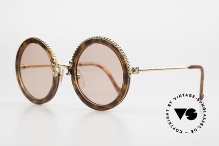 Christian LaCroix 7302 Rococo Vintage Sunglasses, durable OPTYL material with GOLD-PLATED metal, Made for Women