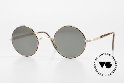 John Lennon - The Walrus Small Round Vintage Shades, original 'JOHN LENNON COLLECTION' sunglasses, Made for Men and Women