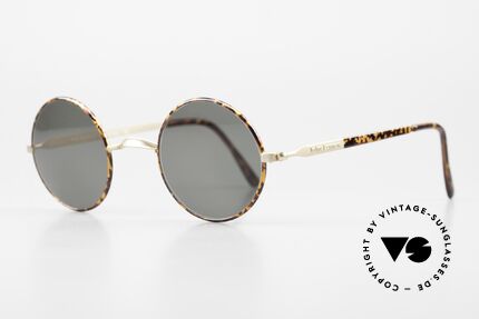 John Lennon - The Walrus Small Round Vintage Shades, small round vintage shades; matt gold / chestnut, Made for Men and Women