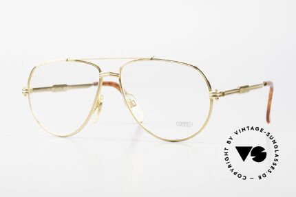 Gerald Genta New Classic 04 24ct Gold Plated Eyeglasses Details