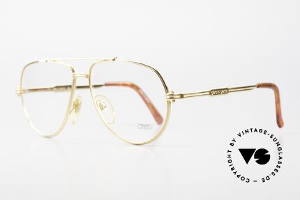 Gerald Genta New Classic 04 24ct Gold Plated Eyeglasses, Genta also designed LUXURY accessories (like glasses), Made for Men