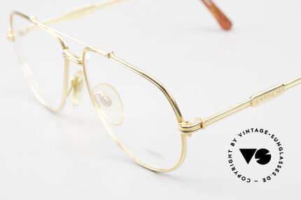 Gerald Genta New Classic 04 24ct Gold Plated Eyeglasses, in high-end quality (gold plated frame); made in Japan, Made for Men