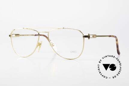 Gerald Genta Gold & Gold 03 Gold Plated Aviator Frame Details