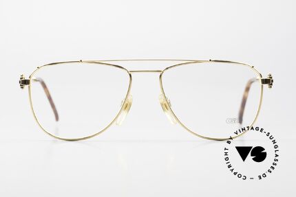Gerald Genta Gold & Gold 03 Gold Plated Aviator Frame, he created the „Grande Sonnerie“ (price: app. $1 Mio.), Made for Men