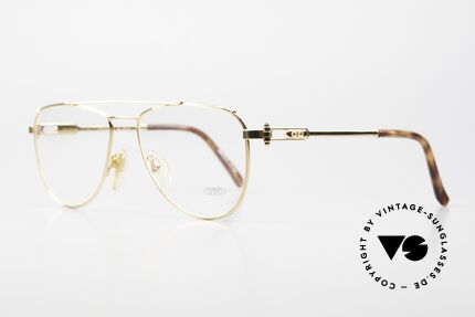 Gerald Genta Gold & Gold 03 Gold Plated Aviator Frame, Genta also designed LUXURY accessories (like glasses), Made for Men