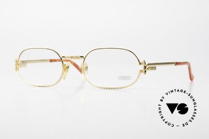 Gerald Genta Gefica 01 Ladies & Gents Glasses 24kt Details
