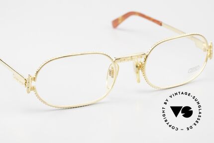 Gerald Genta Gefica 01 Ladies & Gents Glasses 24kt, unworn, one of a kind with serial number, size 53-21, Made for Men and Women