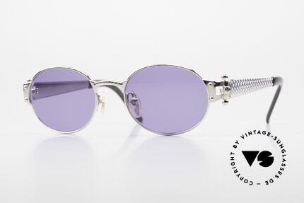 Jean Paul Gaultier 56-6104 Oval Designer Sunglasses Details