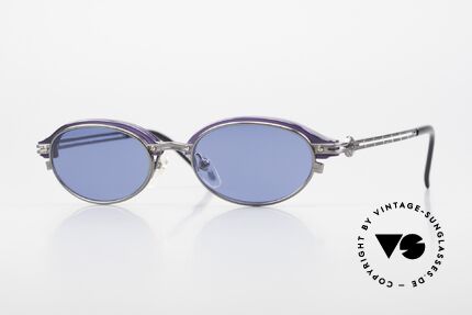 Jean Paul Gaultier 58-0004 Oval Designer Sunglasses Details