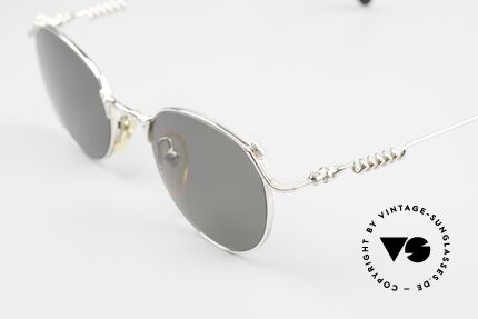 Jean Paul Gaultier 55-5105 Rare 90's Steampunk Shades, unworn (like all our old designer sunglasses), Made for Men and Women