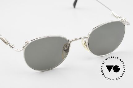 Jean Paul Gaultier 55-5105 Rare 90's Steampunk Shades, dark green CR39 sun lenses; 100% UV protection, Made for Men and Women