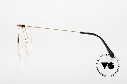 Casanova MTC 7 24kt Gold-Plated Art Frame, NOS - unworn (like all our artful vintage 90's frames), Made for Men and Women