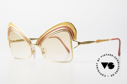 Casanova Arché 7 Limited Art Sunglasses 24ct, embodies cheerfulness, exuberance but also splendor, Made for Women