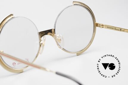 Casanova NM3 Round Art Glasses Unisex, demo lenses can be replaced with optical (sun)lenses, Made for Men and Women