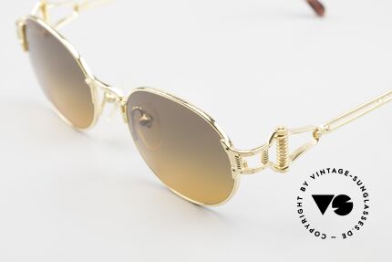 Jean Paul Gaultier 55-5110 Extraordinary Vintage Frame, frame can be glazed with optical lenses optionally, Made for Men and Women