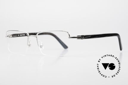Cartier Core Range CT0042O Luxury Eyeglasses Rectangle, costly original of the 'Cartier Signature C' series, Made for Men