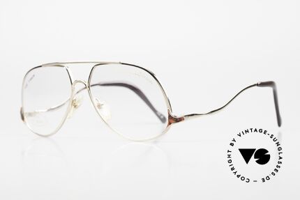 Colani 15-701 Iconic 80's Titan Eyeglasses, Luigi Colani's interpretation of the 'aviator style', Made for Men and Women
