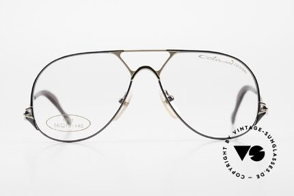 Colani 1201 Rare 80's Designer Specs, impressive metal frame (top-notch craftsmanhip), Made for Men